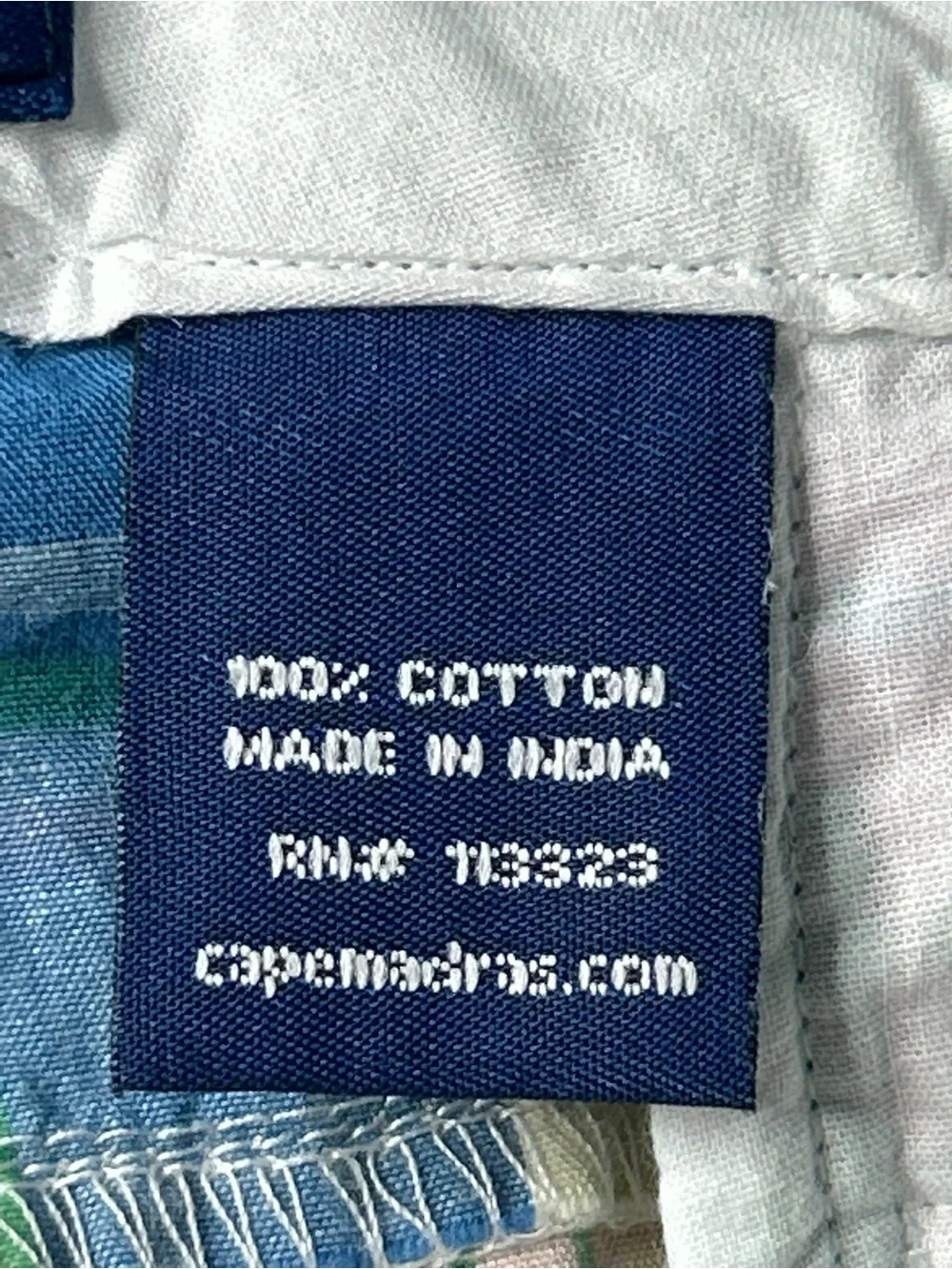 Cape Madras Capri Pants 14 Coastal Old Money Preppy Cotton Patchwork